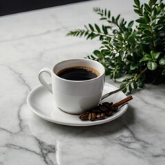 Coffee with Minimalist Decor