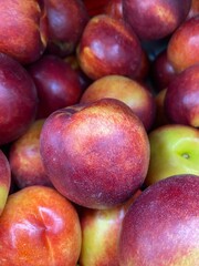 red apples background