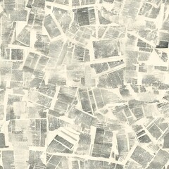 Obraz premium antiqued newspaper background, random text fragments, historic press pattern, aged print texture, abstract editorial collage, vintage publishing style, worn paper aesthetic