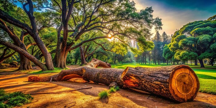 Cubbon Park Tree Removal - Dramatic Fashion Photography