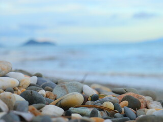 stones on the beach