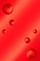 Water drops on gradient background bubble color concept graphic for illustration