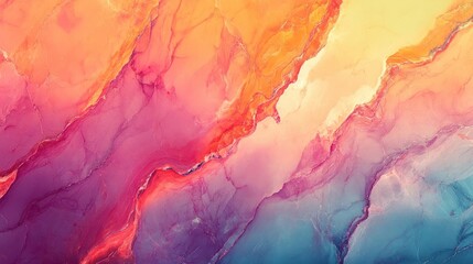 An abstract background with a color gradient in vibrant hues