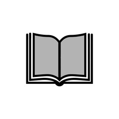 book icon, vectors illustration, symbol design