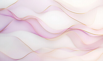 Abstract Background with Wavy Lines in Pastel Colors, symbolizing fluidity and creativity, wallpaper.