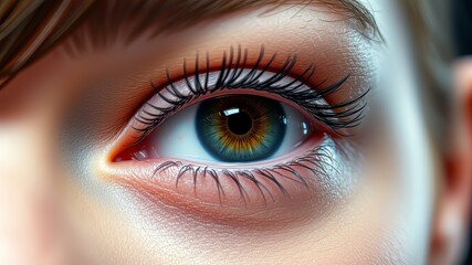 Fototapeta premium Insightful Eye - Deep Focus, High Detail, Awareness