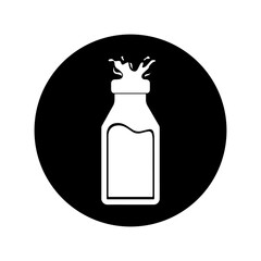 drinking bottle icon, vectors illustration, symbol design