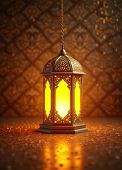 Ramadan Kareem greeting card design with beautiful