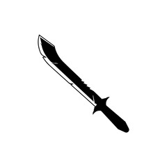machete icon, vectors illustration symbol design