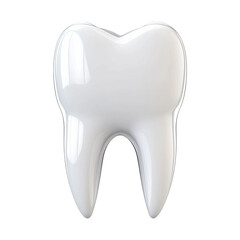 tooth isolated on white background