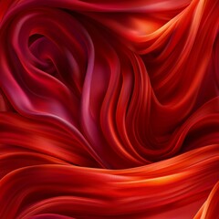 Obraz premium Vibrant abstract swirling fabric design for backgrounds, presentations, and digital art projects