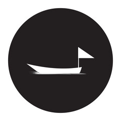 boat icon vectors illustration symbol design