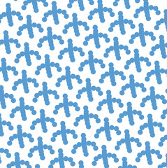 Winter art with imitation of snow's airplanes.