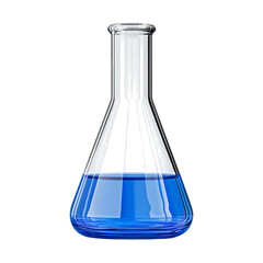 tube with blue liquid