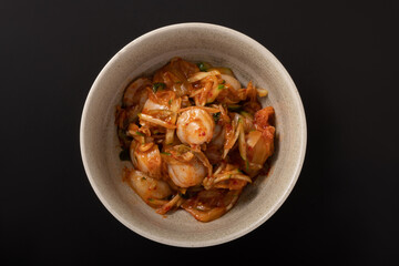 ホタテ　キムチ