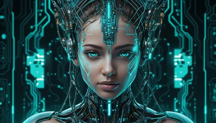 portrait of a person with a background