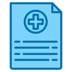 Obraz premium Medical Report Icon