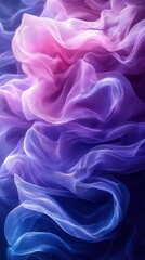 Fototapeta premium A swirling blend of soft pink and purple hues, creating an ethereal, abstract texture that evokes a sense of calm.