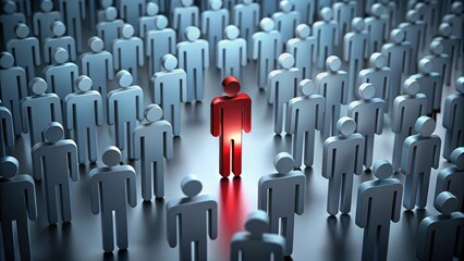 Unique individual standing out from the crowd , nonconformist, iconoclast, rebel, antagonist, defiant