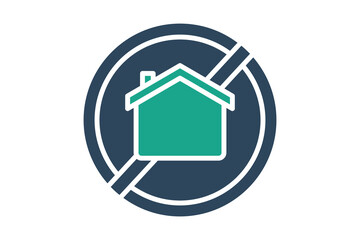 Homeless icon. solid icon style. icon related to charity. donation elements vector illustration