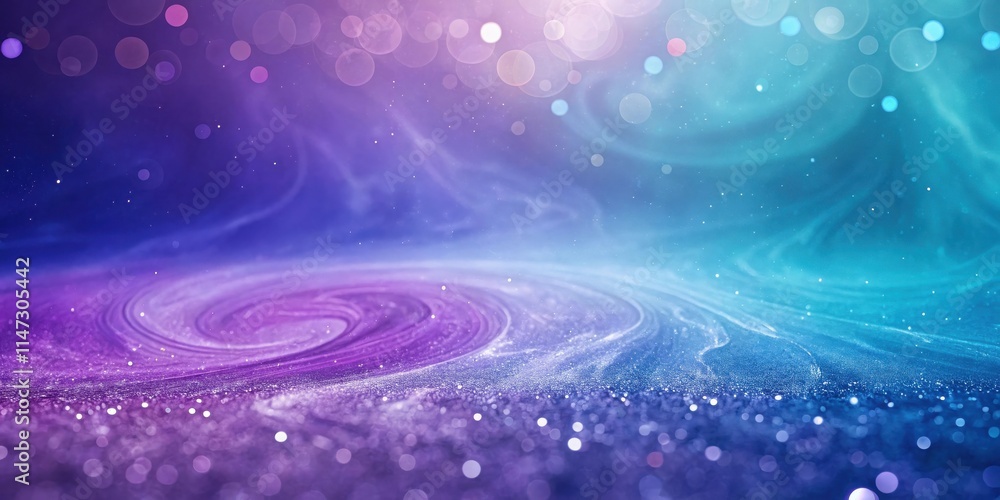 Poster A dreamy abstract backdrop with sparkling textures and soft pastel hues, perfect for adding a touch of magic to your design.