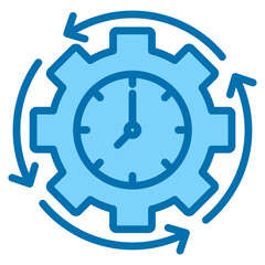 Flexible Working Hours Icon