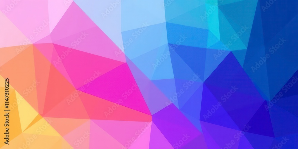 Poster dynamic and colorful abstract vector background with geometric shapes and gradients, shapes, vector
