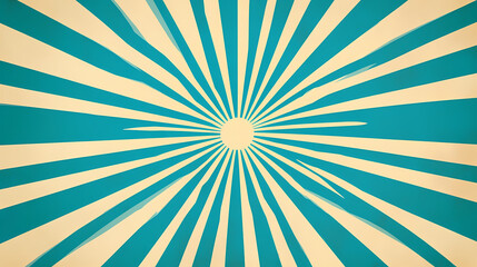 Emanating blue starburst background. Starburst. Illustration