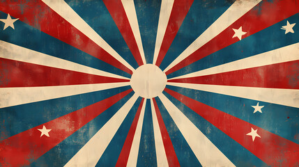 Abstract red and blue starburst patterns with white highlights and dramatic effects. Starburst. Illustration