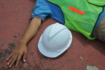 work accident concept photo