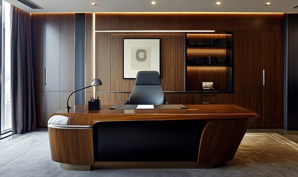 mordern interior Image clean simple background,generation AI