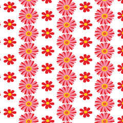 seamless pattern with flowers