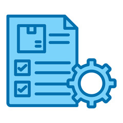 Fototapeta premium Inventory Control Icon