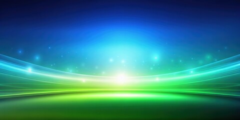 Abstract glowing green and blue gradient background, abstract, glowing, green, blue, gradient, vibrant, background, artistic
