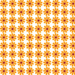 seamless pattern with flowers