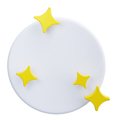 plate 3d render icons