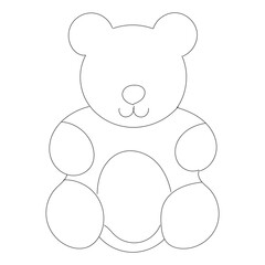 a doll theme line art