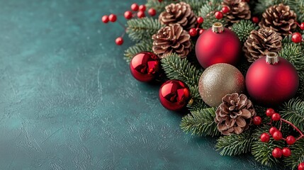 A Christmas-themed background is perfect for festive designs and seasonal greetings.