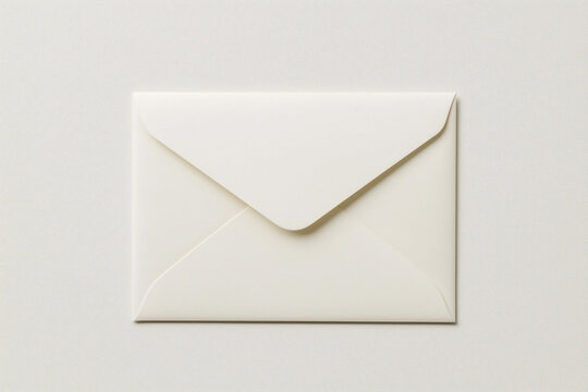 Minimalist White Envelope