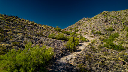 path in the mountains