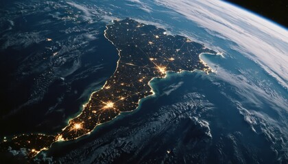 Earth view from Space