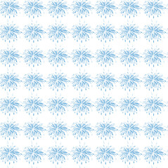 seamless pattern with snowflakes