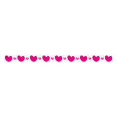 Heart Border Vector Design