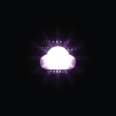 Cloud Technology Abstract background_20230126