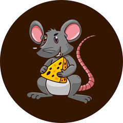 mouse and cheese