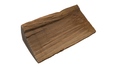 firewood 3d isolated on transparant background