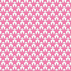 seamless pattern with pink hearts