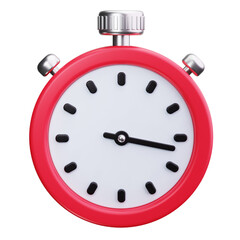 timer 3d render icons