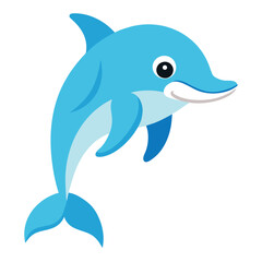 Download Cute Dolphin Vector Illustrations for Your Creative Projects