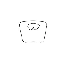 scales thin icon vector